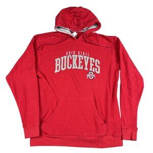 The Ohio State Buckeyes Mens Red Champion Hoodie Sz Medium